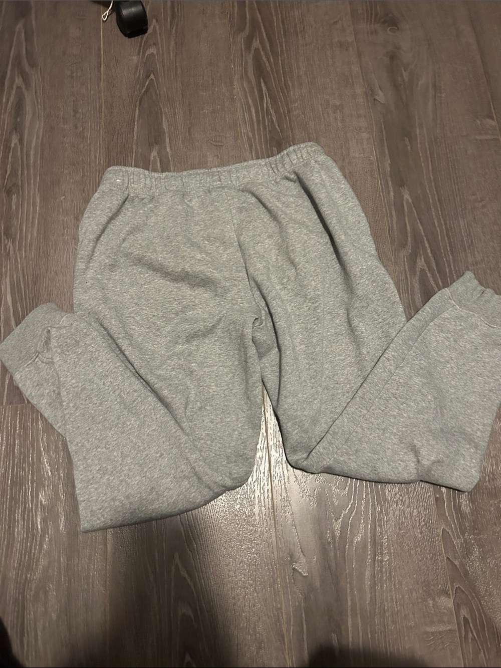 Nike Gray Kids Jogger Sweatpants with Drawstring - Picture 2 of 3